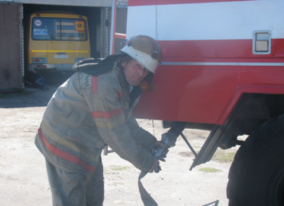 Добровольная пожарная дружина в Касимовском районе находится в полной боевой готовности